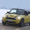 新型ミニコンバーチブル極寒での試乗会